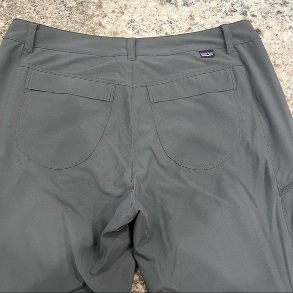 EUC Patagonia Womens Hiking Outdoor Mountain Active Long Pant Gray Size 12 - Picture 4 of 7